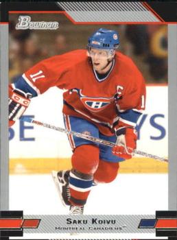 #94 Saku Koivu - Montreal Canadiens - 2003-04 Bowman Draft Picks and Prospects Hockey
