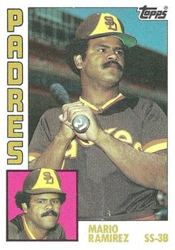 #94 Mario Ramirez - San Diego Padres - 1984 Topps Baseball