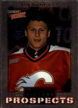 #94 Oleg Saprykin - Calgary Flames - 1999-00 Upper Deck Ultimate Victory Hockey