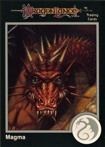 #94 Magma, Red Dragon - 1991 TSR Advanced Dungeons & Dragons - Silver
