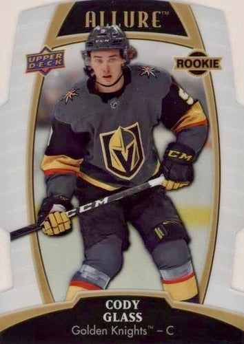 #94 Cody Glass - Vegas Golden Knights - 2019-20 Upper Deck Allure - White Rainbow Hockey