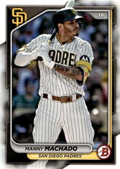 #94 Manny Machado - San Diego Padres - 2024 Bowman Baseball