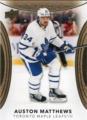 #94 Auston Matthews - Toronto Maple Leafs - 2022-23 Upper Deck Trilogy Hockey