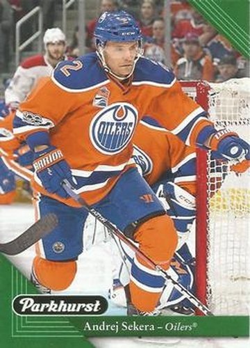 #94 Andrej Sekera - Edmonton Oilers - 2017-18 Parkhurst Hockey