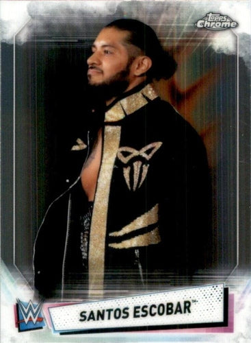 #94 Santos Escobar - 2021 Topps WWE Chrome Wrestling