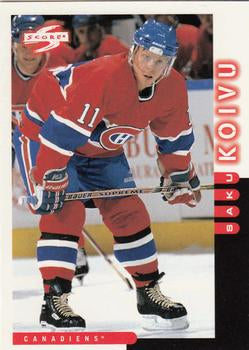 #94 Saku Koivu - Montreal Canadiens - 1997-98 Score Hockey