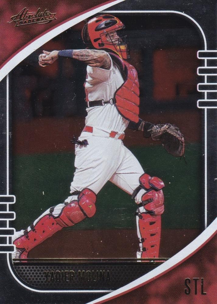 #94 Yadier Molina - St. Louis Cardinals - 2021 Panini Absolute Baseball