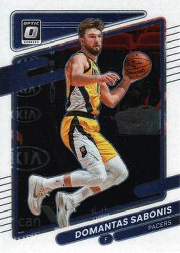 #94 Domantas Sabonis - Indiana Pacers - 2021-22 Donruss Optic Basketball