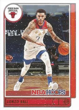 #94 Lonzo Ball - Chicago Bulls - 2021-22 Hoops Winter Basketball