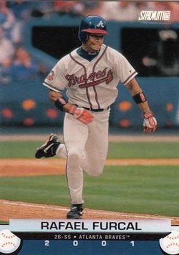 #94 Rafael Furcal - Atlanta Braves - 2001 Stadium Club Baseball