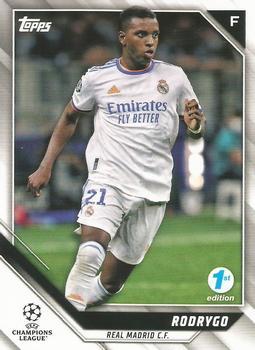 #94 Rodrygo - Real Madrid CF - 2021-22 Topps UEFA Champions League 1st Edition Soccer