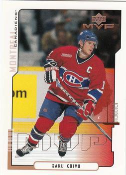 #94 Saku Koivu - Montreal Canadiens - 2000-01 Upper Deck MVP Hockey