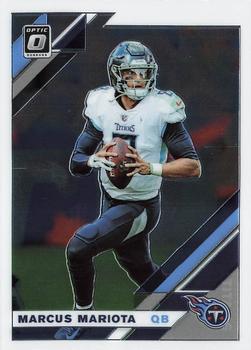#94 Marcus Mariota - Tennessee Titans - 2019 Donruss Optic Football