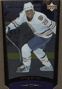 #94 Mike Grier - Edmonton Oilers - 1998-99 Upper Deck Gold Reserve Hockey