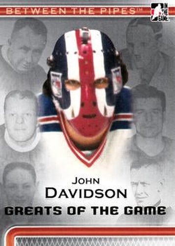 #94 John Davidson - New York Rangers - 2006-07 In The Game Between The Pipes Hockey