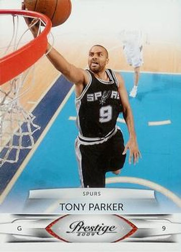 #94 Tony Parker - San Antonio Spurs - 2009-10 Panini Prestige Basketball