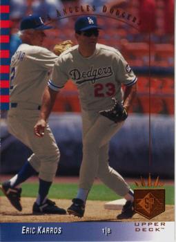 #94 Eric Karros - Los Angeles Dodgers - 1993 SP Baseball