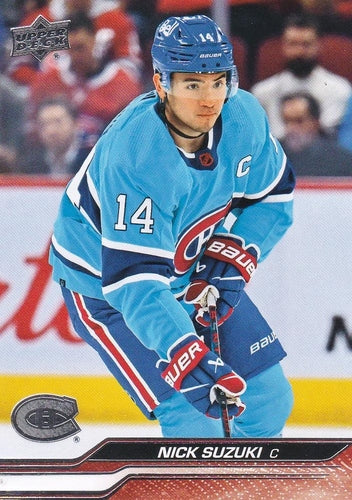 #94 Nick Suzuki - Montreal Canadiens - 2023-24 Upper Deck Hockey