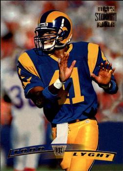 #94 Todd Lyght - St. Louis Rams - 1996 Stadium Club Football