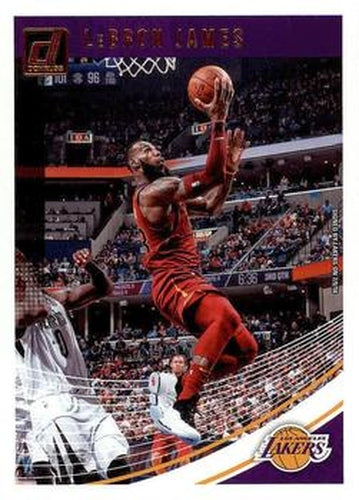 #94 LeBron James - Los Angeles Lakers - 2018-19 Donruss Basketball