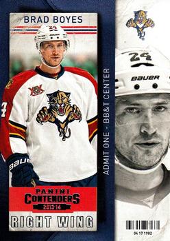 #94 Brad Boyes - Florida Panthers - 2013-14 Panini Contenders Hockey