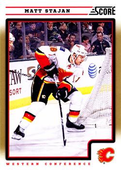 #94 Matt Stajan - Calgary Flames - 2012-13 Score - Gold Rush Hockey