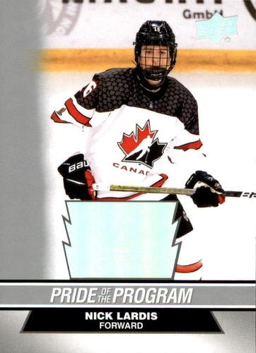 #94 Nick Lardis - Canada - 2023 Upper Deck Team Canada Juniors Hockey