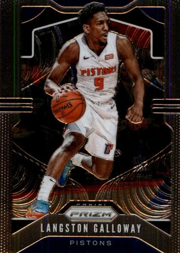 #94 Langston Galloway - Detroit Pistons - 2019-20 Panini Prizm Basketball