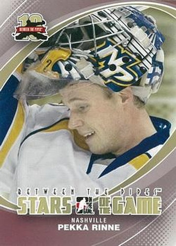 #94 Pekka Rinne - Nashville Predators - 2011-12 In The Game Between The Pipes Hockey