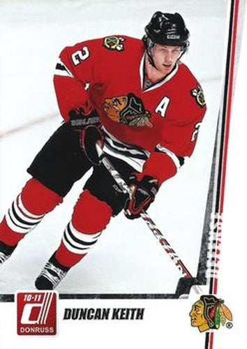 #94 Duncan Keith - Chicago Blackhawks - 2010-11 Donruss Hockey