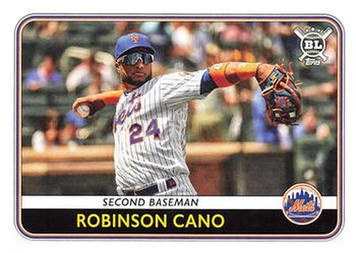 #95 Robinson Cano - New York Mets - 2020 Topps Big League Baseball