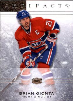 #93 Brian Gionta - Montreal Canadiens - 2014-15 Upper Deck Artifacts Hockey