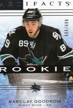 #192 Barclay Goodrow - San Jose Sharks - 2014-15 Upper Deck Artifacts Hockey