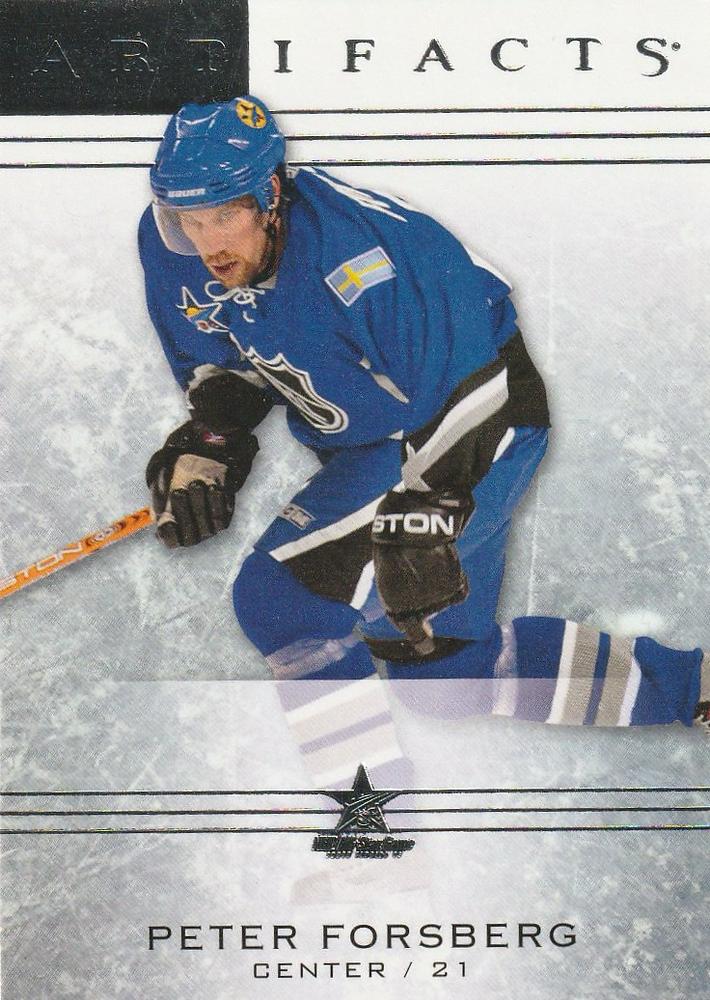 #5 Peter Forsberg - 2014-15 Upper Deck Artifacts Hockey