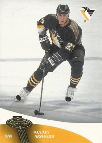 #95 Alexei Kovalev - Pittsburgh Penguins - 2000-01 Upper Deck Heroes Hockey