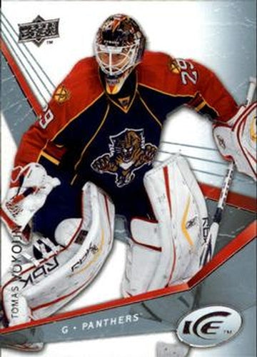#95 Tomas Vokoun - Florida Panthers - 2008-09 Upper Deck Ice Hockey