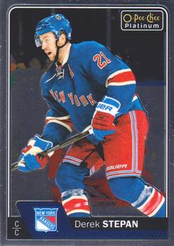 #95 Derek Stepan - New York Rangers - 2016-17 O-Pee-Chee Platinum Hockey