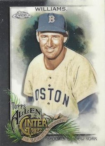 #95 Ted Williams - Boston Red Sox - 2022 Topps Allen & Ginter Chrome Baseball