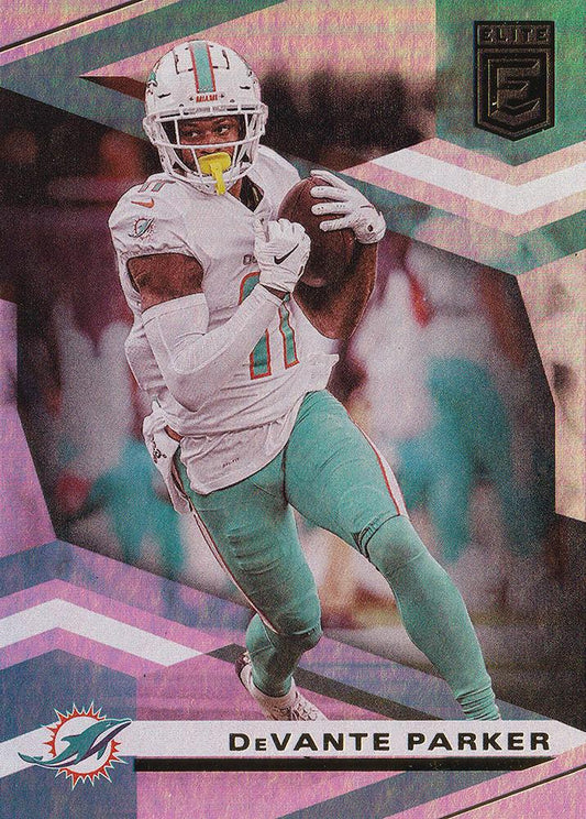 #95 DeVante Parker - Miami Dolphins - 2020 Donruss Elite Football
