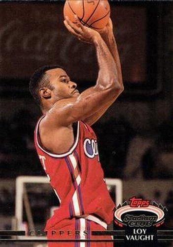 #95 Loy Vaught - Los Angelesippers - 1992-93 Stadium Club Basketball