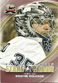 #95 Dwayne Roloson - Tampa Bay Lightning - 2011-12 In The Game Between The Pipes Hockey