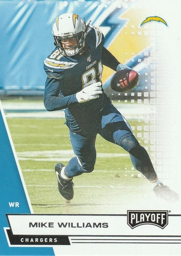 #95 Mike Williams - Los Angeles Chargers - 2020 Panini Playoff Football