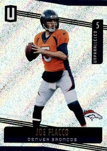 #95 Joe Flacco - Denver Broncos - 2019 Panini Unparalleled Football
