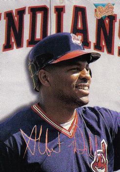 #95 Albert Belle - Cleveland Indians - 1993 Studio Baseball