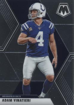 #95 Adam Vinatieri - Indianapolis Colts - 2020 Panini Mosaic Football