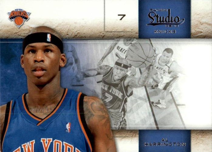 #95 Al Harrington - New York Knicks - 2009-10 Panini Studio Basketball