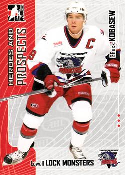 #95 Chuck Kobasew - Lowell Lock Monsters - 2005-06 In The Game Heroes and Prospects Hockey
