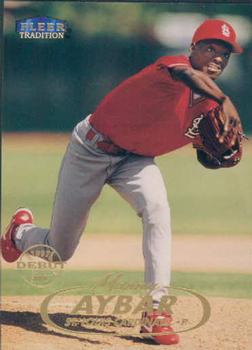 #95 Manny Aybar - St. Louis Cardinals - 1998 Fleer Tradition Baseball