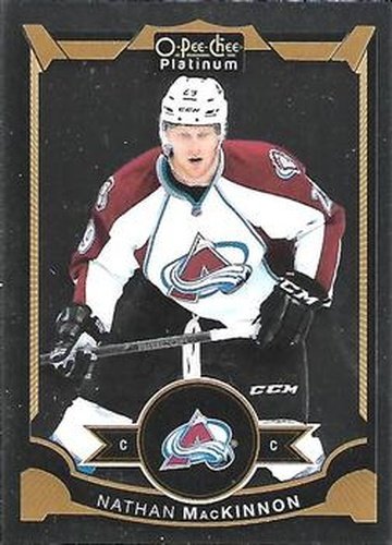 #95 Nathan MacKinnon - Colorado Avalanche - 2015-16 O-Pee-Chee Platinum Hockey