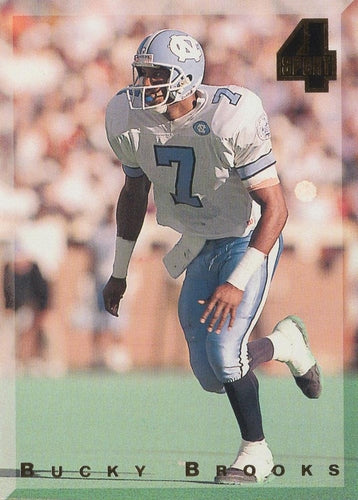 #95 Bucky Brooks - North Carolina Tar Heels / Buffalo Bills - 1994 Classic Four Sport